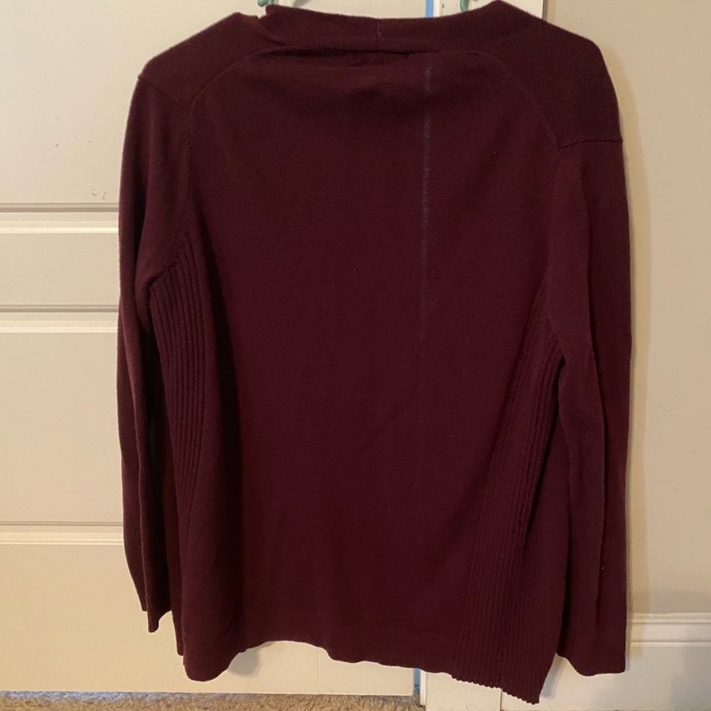 Maroon Gap Cardigan